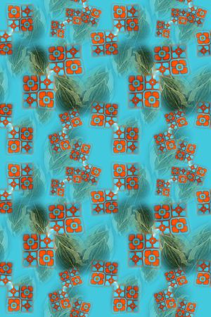 热带植物印花华亿平台图片