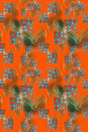 热带植物印花华亿平台图片