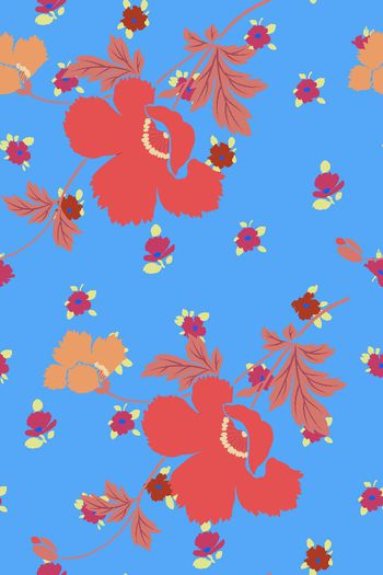 花朵印花华亿平台图片