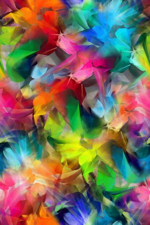 抽象印花华亿平台图片