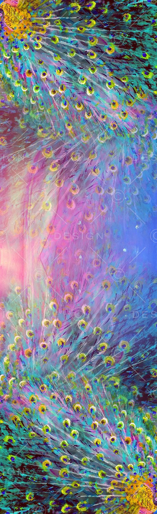 羽毛印花华亿平台图片