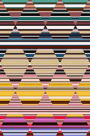 条纹印花华亿平台图片