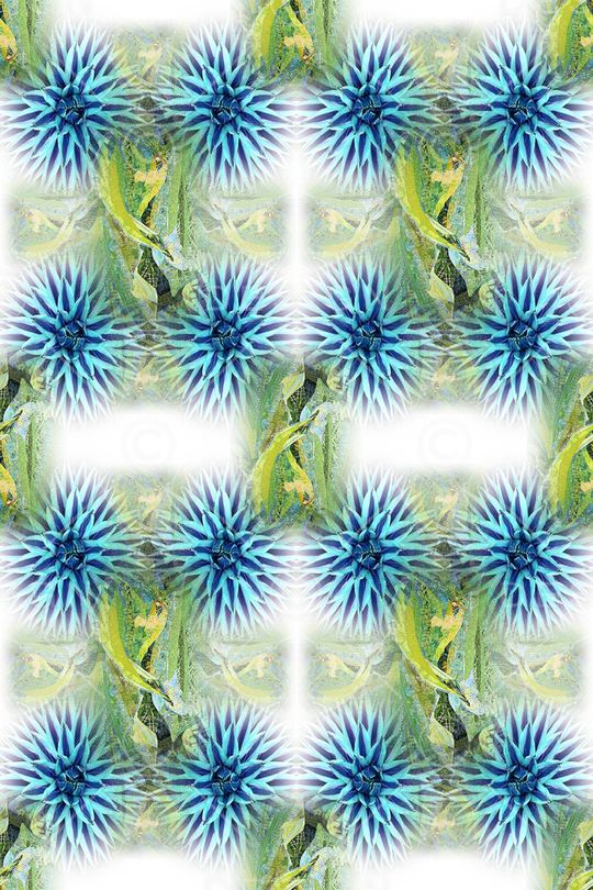 风格花卉印花华亿平台图片