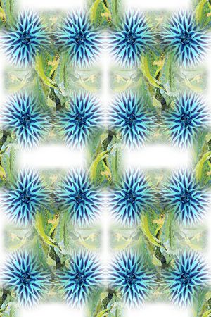 风格花卉印花华亿平台图片