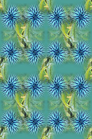 风格花卉印花华亿平台图片