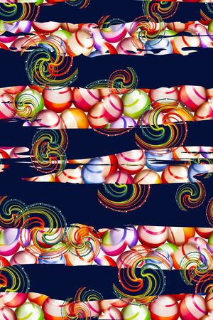 横条印花华亿平台图片