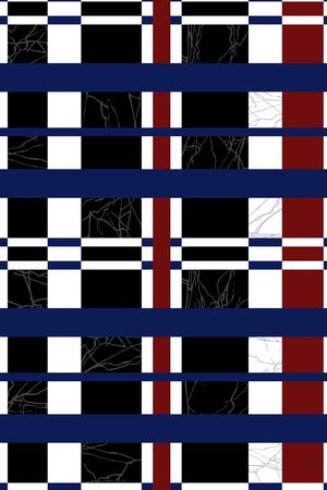 方格印花华亿平台图片