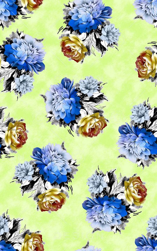 底纹花朵印花华亿平台图片