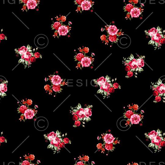 小朵印花华亿平台图片