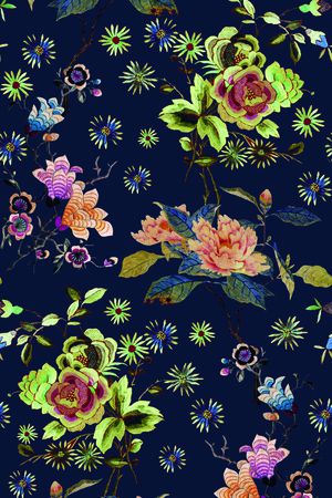 原创刺绣印花华亿平台图片