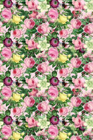 flowers印花华亿平台图片