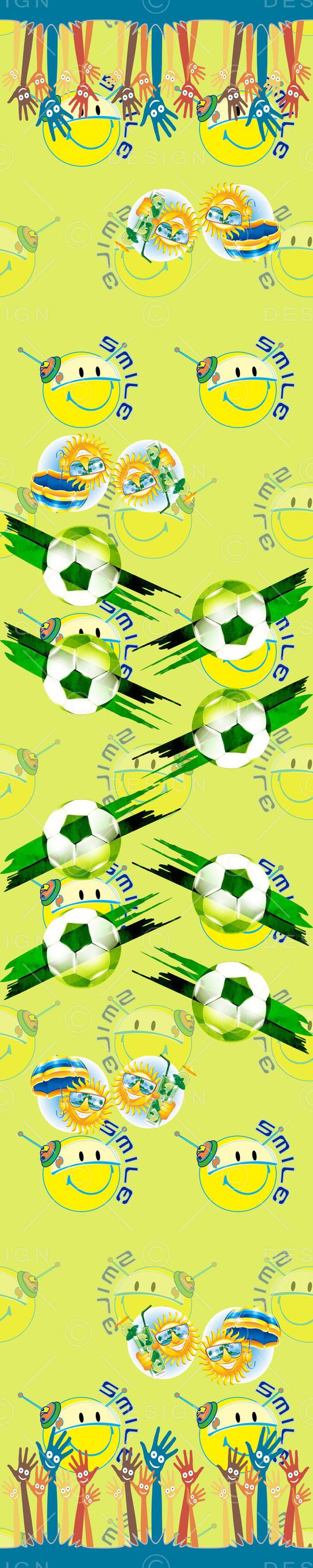 卡通婴童图案印花华亿平台图片