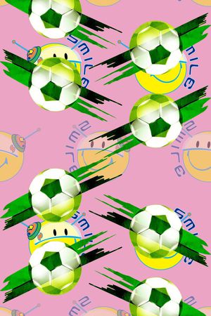 卡通婴童图案印花华亿平台图片