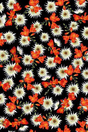 小碎花印花华亿平台图片