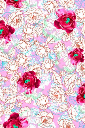 女装印花华亿平台图片