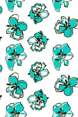 小碎花印花华亿平台图片