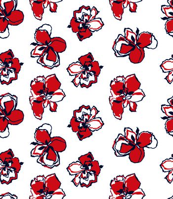 小碎花印花华亿平台图片