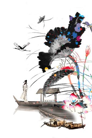 国画印花华亿平台图片