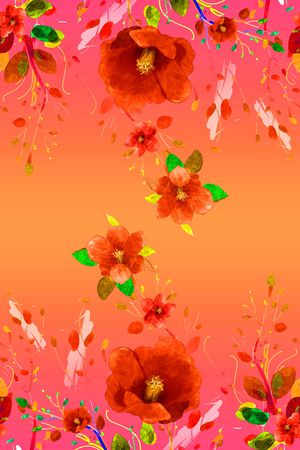 玫瑰印花华亿平台图片