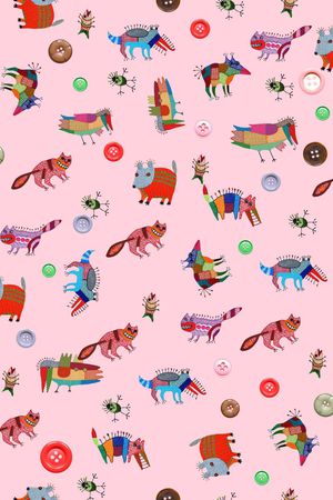 卡通印花华亿平台图片