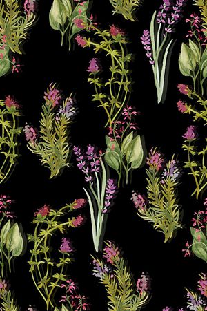 植物花草印花华亿平台图片