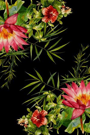 大朵印花华亿平台图片