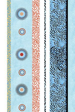 不规则几何印花华亿平台图片