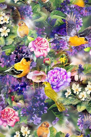 花朵印花华亿平台图片