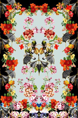 时尚印花华亿平台图片