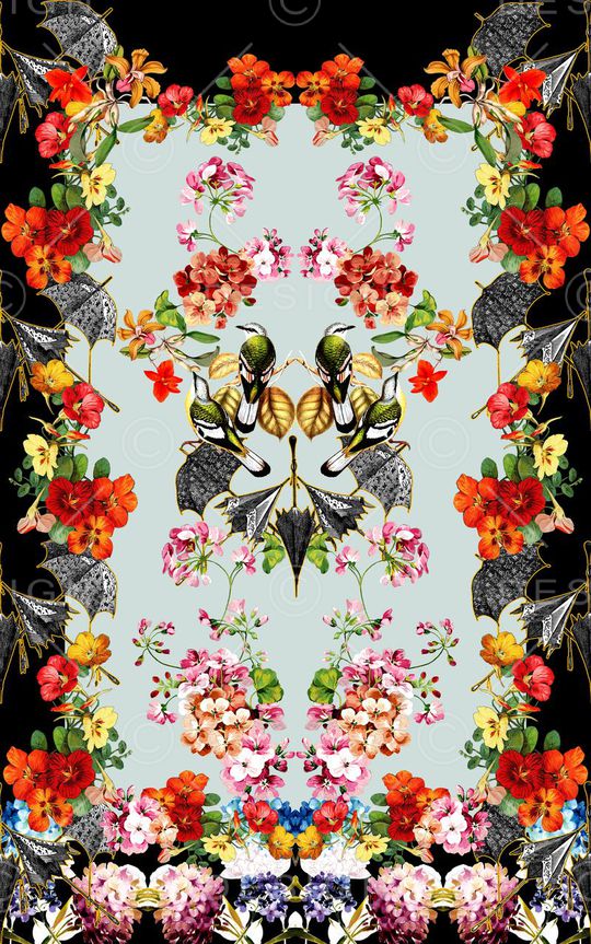 时尚印花华亿平台图片