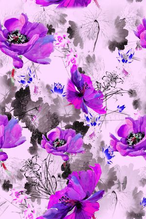 面料花印花华亿平台图片