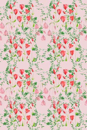 植物花卉印花华亿平台图片