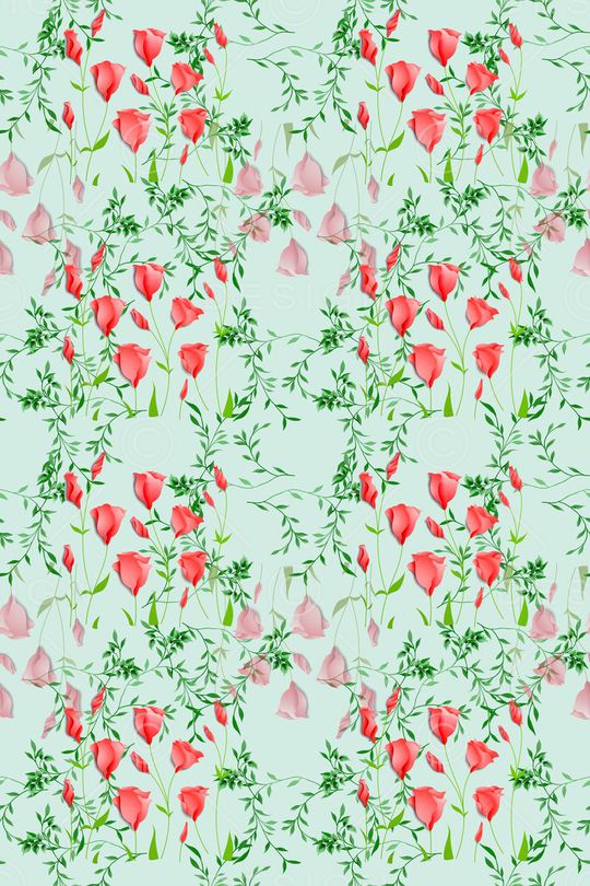 植物花卉印花华亿平台图片