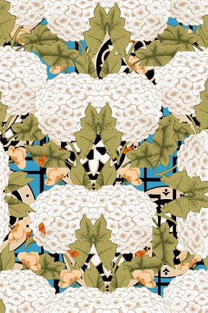 复古印花华亿平台图片