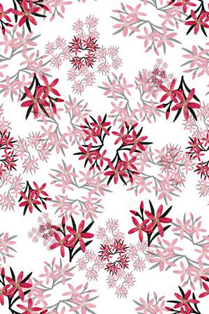 碎碎花印花华亿平台图片