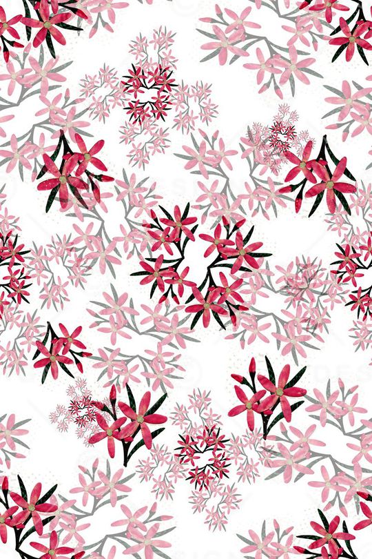 碎碎花印花华亿平台图片