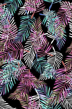 热带泳装印花华亿平台图片