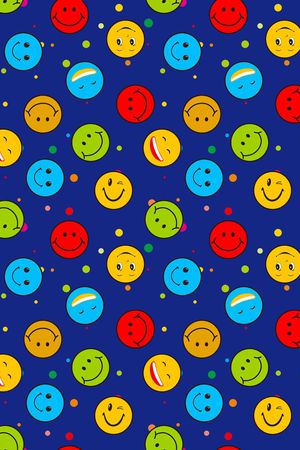 彩色圆点印花华亿平台图片