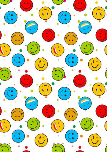 649207-笑脸波点