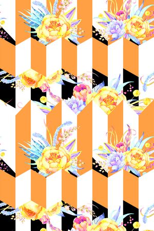 watercolor印花华亿平台图片