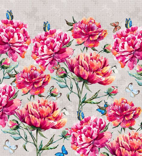 大幅印花华亿平台图片