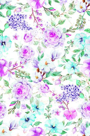 手绘印花华亿平台图片