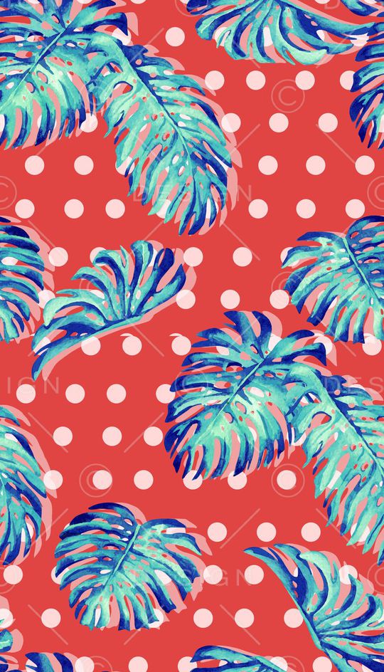 棕榈叶印花华亿平台图片