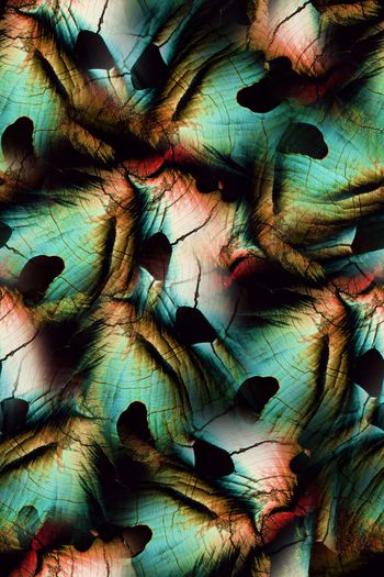 抽象印花华亿平台图片