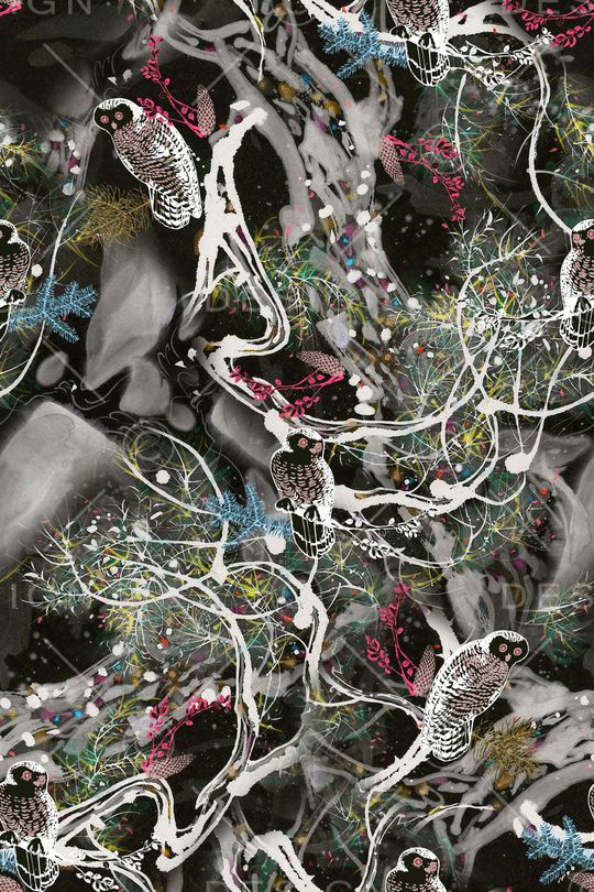 手绘印花华亿平台图片