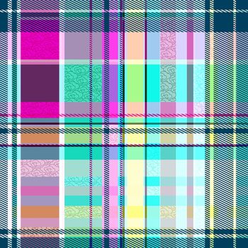 649451-几何花格子