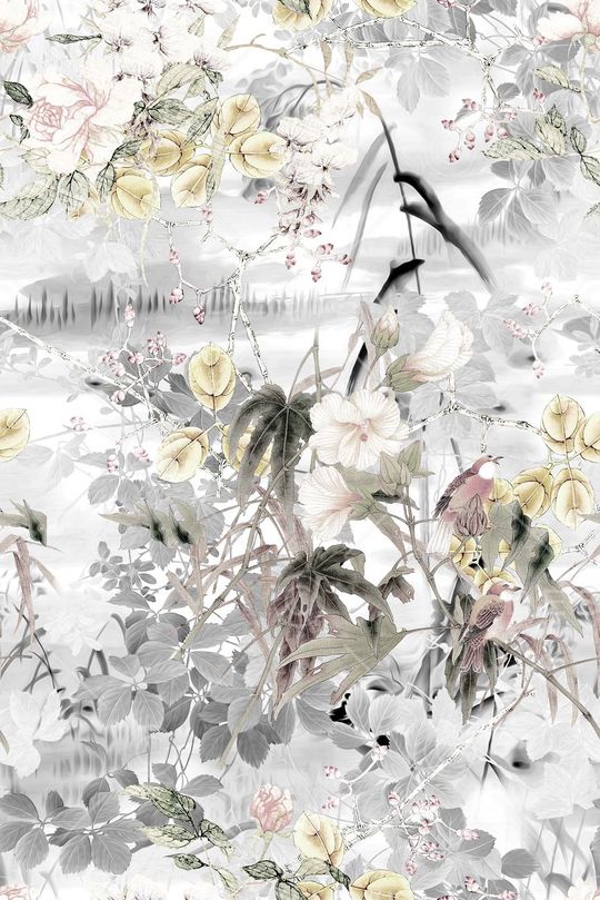 中国风印花华亿平台图片