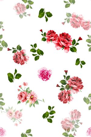 植物花卉印花华亿平台图片