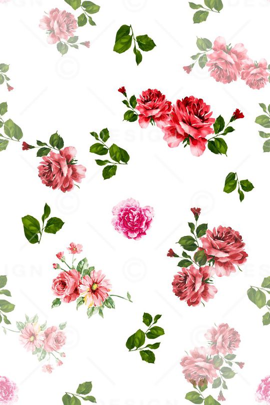 植物花卉印花华亿平台图片