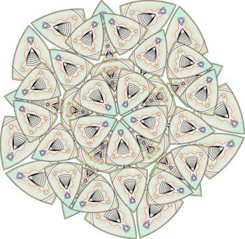 几何印花华亿平台图片